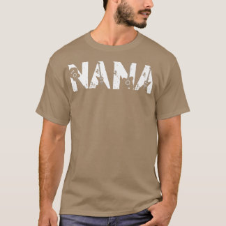 Guitar Lover Guitarist Nana Funny Music Mothers Da T-shirt
