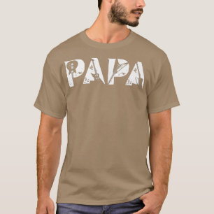 Guitar Lover Guitarist Papa Funny Music Vader D T-shirt