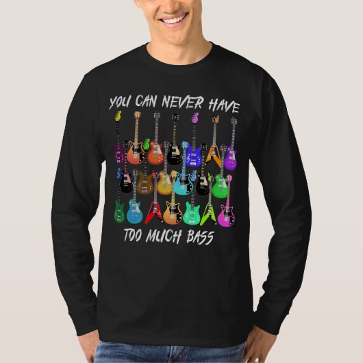 Guitar Lover | Je hoeft nooit te slagen T-shirt (Voorkant)