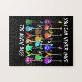 Guitar Lover | Je kunt nooit veel bagage nodig heb Legpuzzel (Horizontaal)