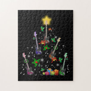 Guitar Lover   kerstboomguitgeschut Legpuzzel