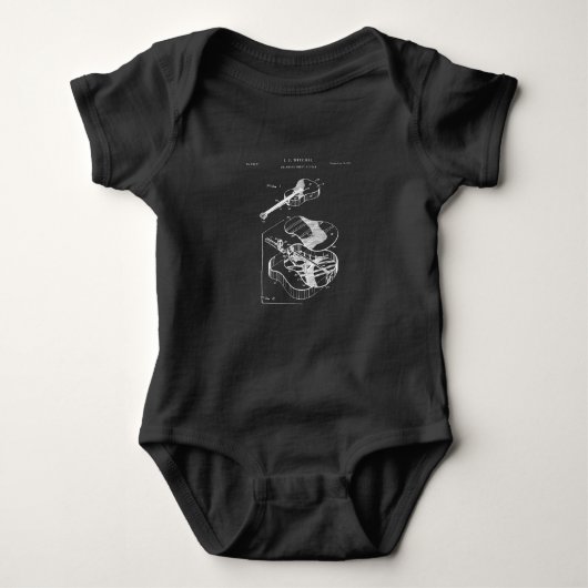 Guitar Lover | Martin Guitar Patent Romper (Voorkant)