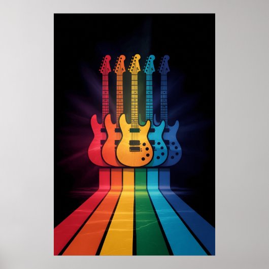 Guitar Lover Poster (Voorkant)