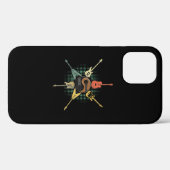 Guitar Lover| Retrostijl | Gift voor gitarist Case-Mate iPhone Case (Achterkant (horizontaal))