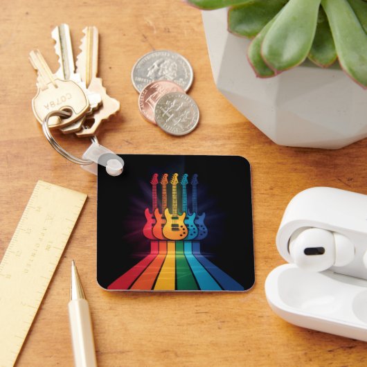 Guitar Lover Sleutelhanger (Bureau)