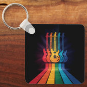 Guitar Lover Sleutelhanger (Voorkant)