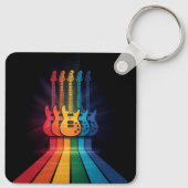Guitar Lover Sleutelhanger (Achterkant)