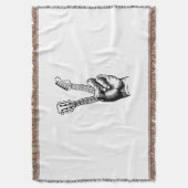 Guitar Lover | Zeg Hi Guitar Gift Deken (Voorkant Verticaal)