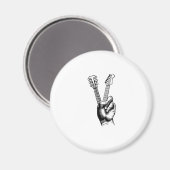 Guitar Lover | Zeg Hi Guitar Gift Magneet (Voorkant / Achterkant)
