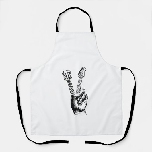 Guitar Lover | Zeg Hi Guitar Gift Schort (Voorkant)