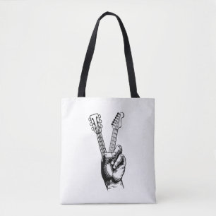 Guitar Lover Zeg Hi Guitar Gift Tote Bag