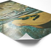 Guitar lovers gifts foto afdruk (Hoek)