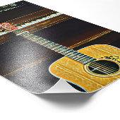 Guitar lovers gifts foto afdruk (Hoek)