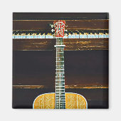 Guitar lovers gifts magneet (Voorkant)