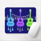 Guitar Lovers Gifts Muismat (Met muis)