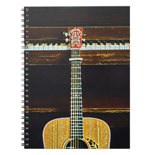 Guitar lovers gifts notitieboek (Voorkant)