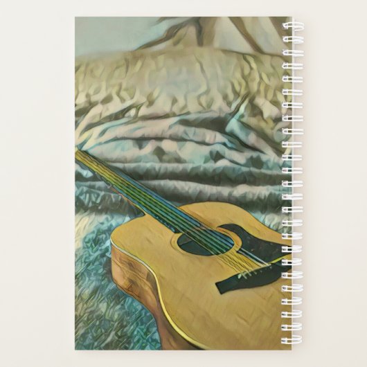 Guitar lovers gifts planner (Achterkant)