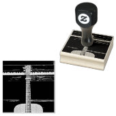 Guitar lovers gifts rubberstempel (Gestempeld)