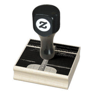 Guitar lovers gifts rubberstempel