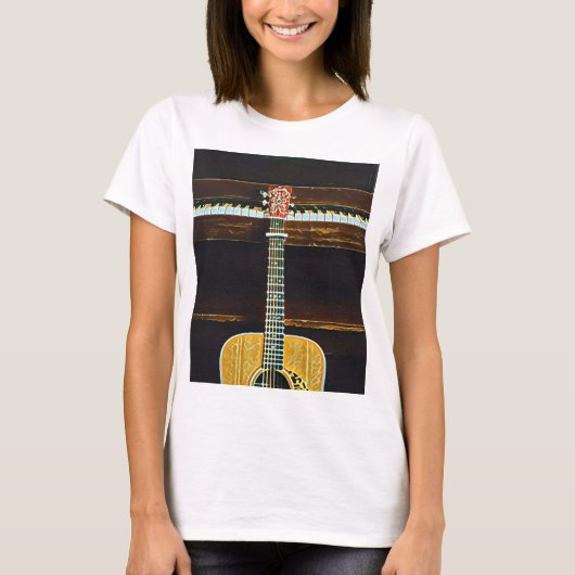 Guitar lovers gifts t-shirt (Voorkant)
