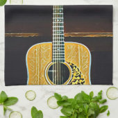 Guitar lovers gifts theedoek (Gevouwen)