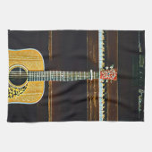 Guitar lovers gifts theedoek (Horizontaal)