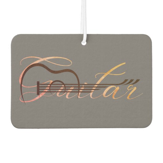 GUITAR LUCHTVERFRISSER (Voorkant)