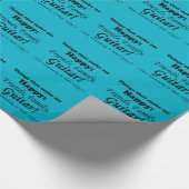 Guitar maakt me gelukkig cadeaupapier (Hoek)