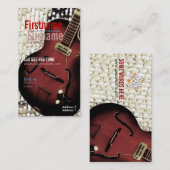 Guitar Magazine Style met Logo Visitekaartje (Voorkant / Achterkant)