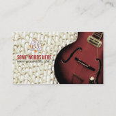 Guitar Magazine Style met Logo Visitekaartje (Achterkant)