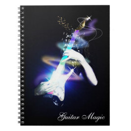 Guitar Magic Colorful Spiral Boundnotebook Notitieboek