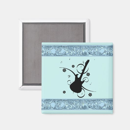 Guitar Magnet (Voorkant / Achterkant)