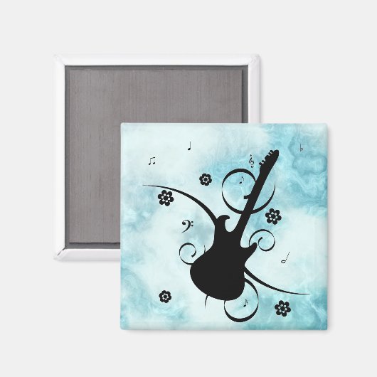 Guitar Magnet (Voorkant / Achterkant)