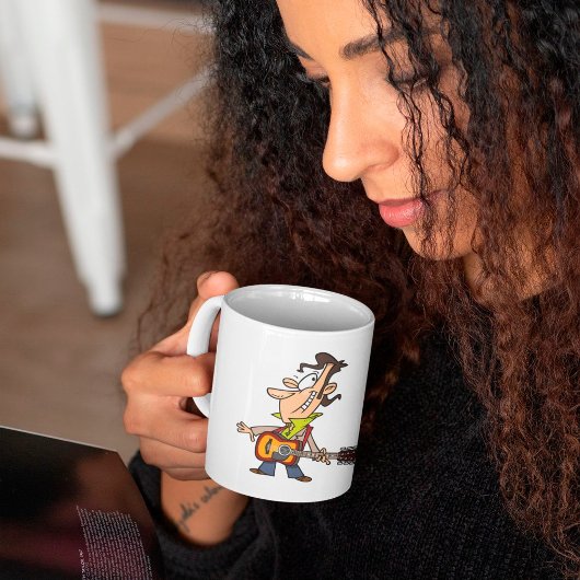 Guitar Man Rockstar Koffiemok