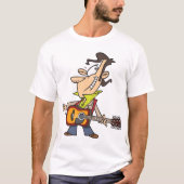 Guitar Man Rockstar T-shirt (Voorkant)