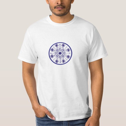 Guitar Mandala T-shirt (Voorkant)