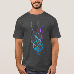 Guitar Mannen Women Music Band Guitarist Stuff Rhy T-shirt