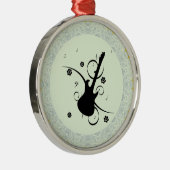 Guitar Metal Ornament (Rechts)