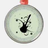 Guitar Metal Ornament (Voorkant)