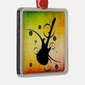 Guitar Metal Ornament (Rechts)