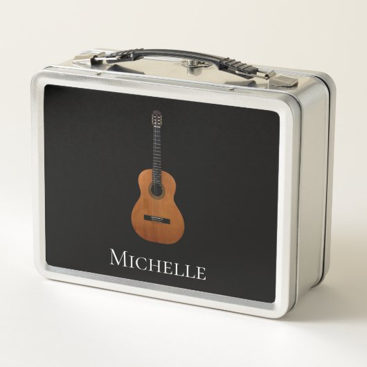 Guitar Monogram Black en White (Achterkant)