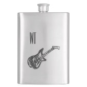 Guitar Monogram Heupfles (Voorkant)