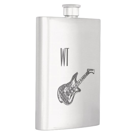 Guitar Monogram Heupfles (Rechts)