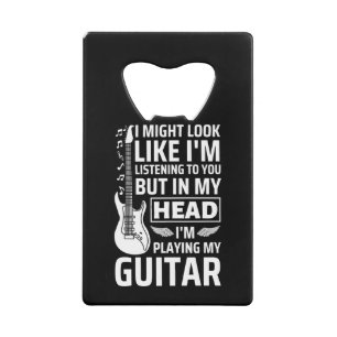 Guitar Music Creditkaart Flessenopener