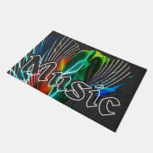 Guitar Music Deurmat (Schuin)