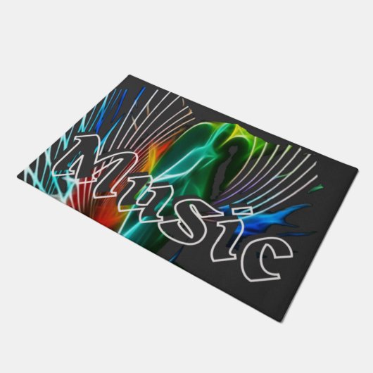 Guitar Music Deurmat (Schuin)