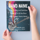 Guitar Music Flyer (Hand)