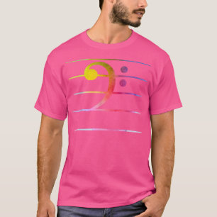 Guitar Music Lover Bass Cleff T-shirt