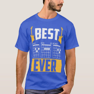 Guitar Music Lover Beste vader ooit T-shirt