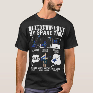 Guitar Music Lover Dingen die ik in Mijn reserveti T-shirt